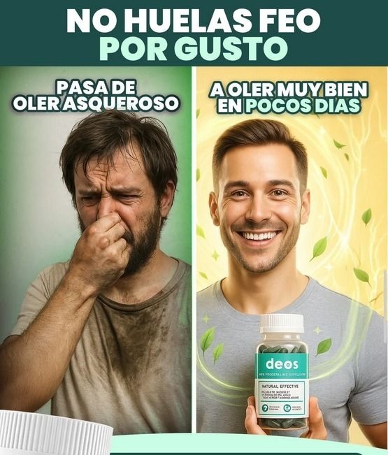 DEOS - Cápsulas Desodorantes Naturales