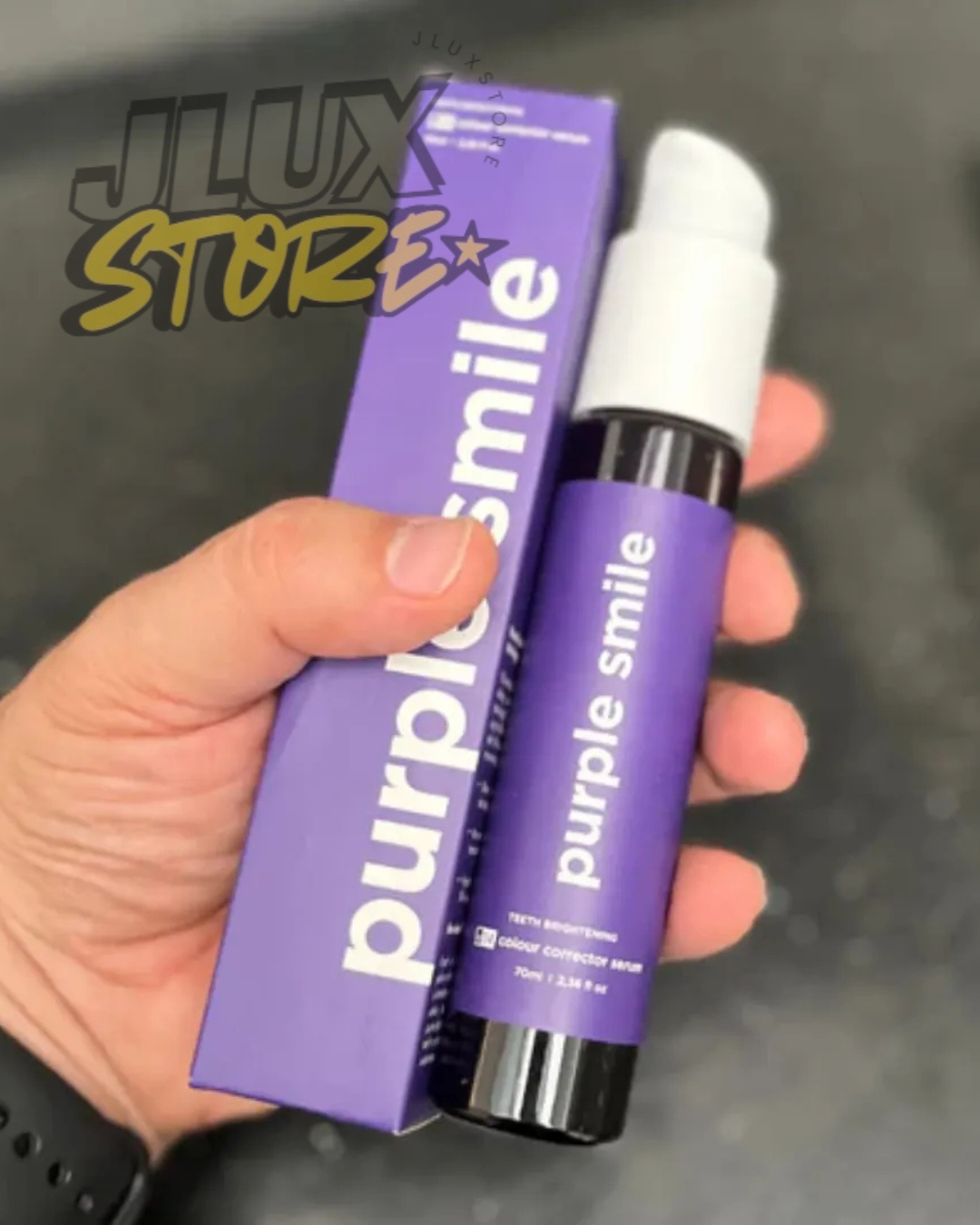 Espuma Blanqueadora Dental - Purple Smile